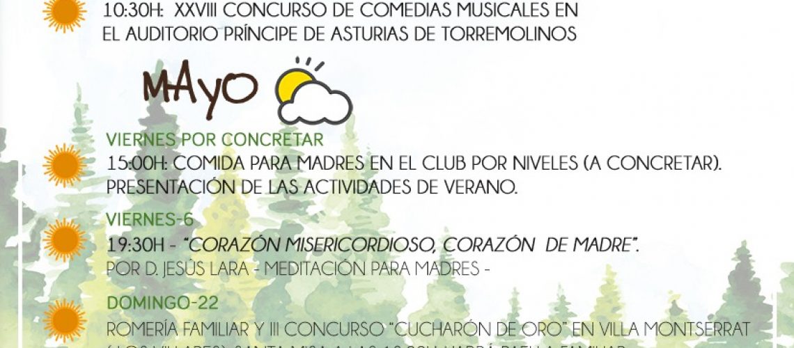 Actividades de Madres 3T 2016